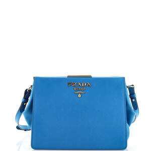 Prada Light Frame Shoulder Bag Saffiano #223343P95B